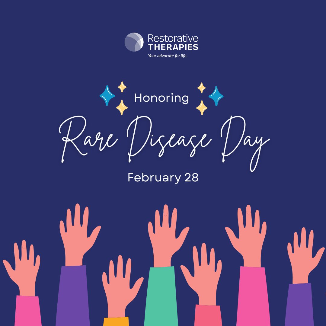 Today, on #RareDiseaseDay, we stand with the millions living with rare neurological and neuromuscular conditions. At Restorative Therapies, we’re committed to advancing FES therapy to support mobility, independence, and quality of life.

#RestorativeTherapies #RT300 #Xcite2