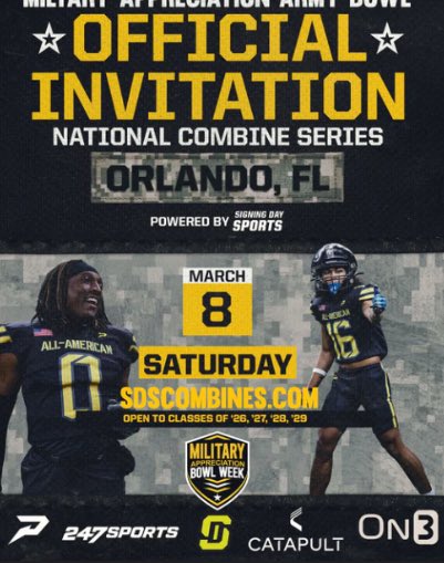 Isaiah Pierre (@isaiahp_50) on Twitter photo Thanks for the invite <a href="/USArmyBowl/">Military Appreciation Bowl Week</a> I Orlando march 8th <a href="/Andrew_Ivins/">Andrew Ivins</a> @247sports <a href="/On3Recruits/">On3 Recruits</a> <a href="/Coach_Harden_8/">Travis Harden</a> <a href="/Redskins32/">Matt DuBuc</a> <a href="/5manfree/">David Montiel</a> <a href="/Coach_RThomas/">Coach Rufus Thomas</a> Thanks for the invite <a href="/USArmyBowl/">Military Appreciation Bowl Week</a> I Orlando march 8th <a href="/Andrew_Ivins/">Andrew Ivins</a> @247sports <a href="/On3Recruits/">On3 Recruits</a> <a href="/Coach_Harden_8/">Travis Harden</a> <a href="/Redskins32/">Matt DuBuc</a> <a href="/5manfree/">David Montiel</a> <a href="/Coach_RThomas/">Coach Rufus Thomas</a>