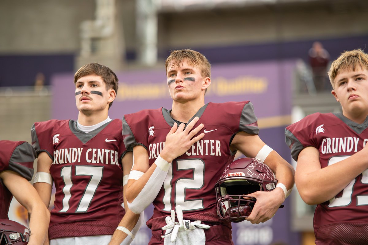 The biggest storyline with the new classifications for #iahsfb? Class 1A.

Grundy Center has won three straight but gain new squads like West Lyon (DOWN from 2A) and Tri-Center (UP from A). We now have THREE reigning state champs all in one class.

That's without mentioning the