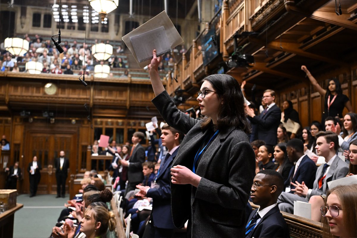 Some images of today’s sitting of @UKYP 

📸 ©House of Commons