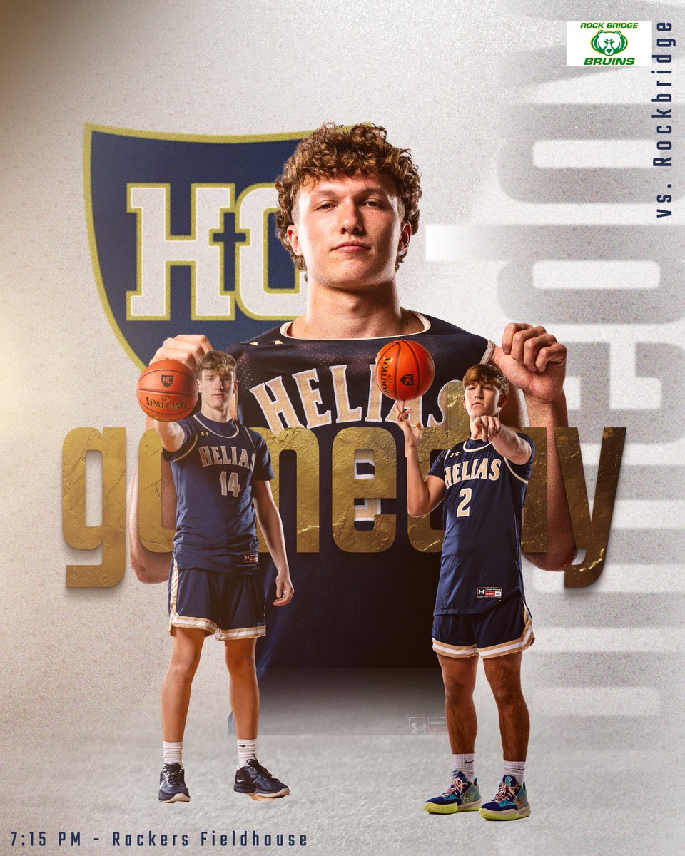 Helias Catholic Basketball (@heliasbballhc) on Twitter photo Gameday! Your Crusaders wrap up the regular season tonight at home against <a href="/RockbridgeBBB/">Rock Bridge Boys Basketball</a> in some Friday night #CMACtion. Hope to see a packed gym!
🆚 Rockbridge Bruins
📍 Rackers Fieldhouse
⏰ 6:00 JV tip, Varsity to follow
🎥 fan.hudl.com/usa/mo/jeffers… Gameday! Your Crusaders wrap up the regular season tonight at home against <a href="/RockbridgeBBB/">Rock Bridge Boys Basketball</a> in some Friday night #CMACtion. Hope to see a packed gym!
🆚 Rockbridge Bruins
📍 Rackers Fieldhouse
⏰ 6:00 JV tip, Varsity to follow
🎥 fan.hudl.com/usa/mo/jeffers…