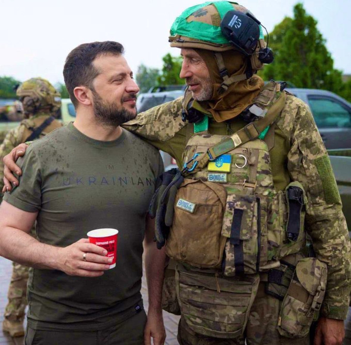 Der Mann des Tages, der weder vor Putin in die Knie geht noch vor Donald J. Trump kuscht.