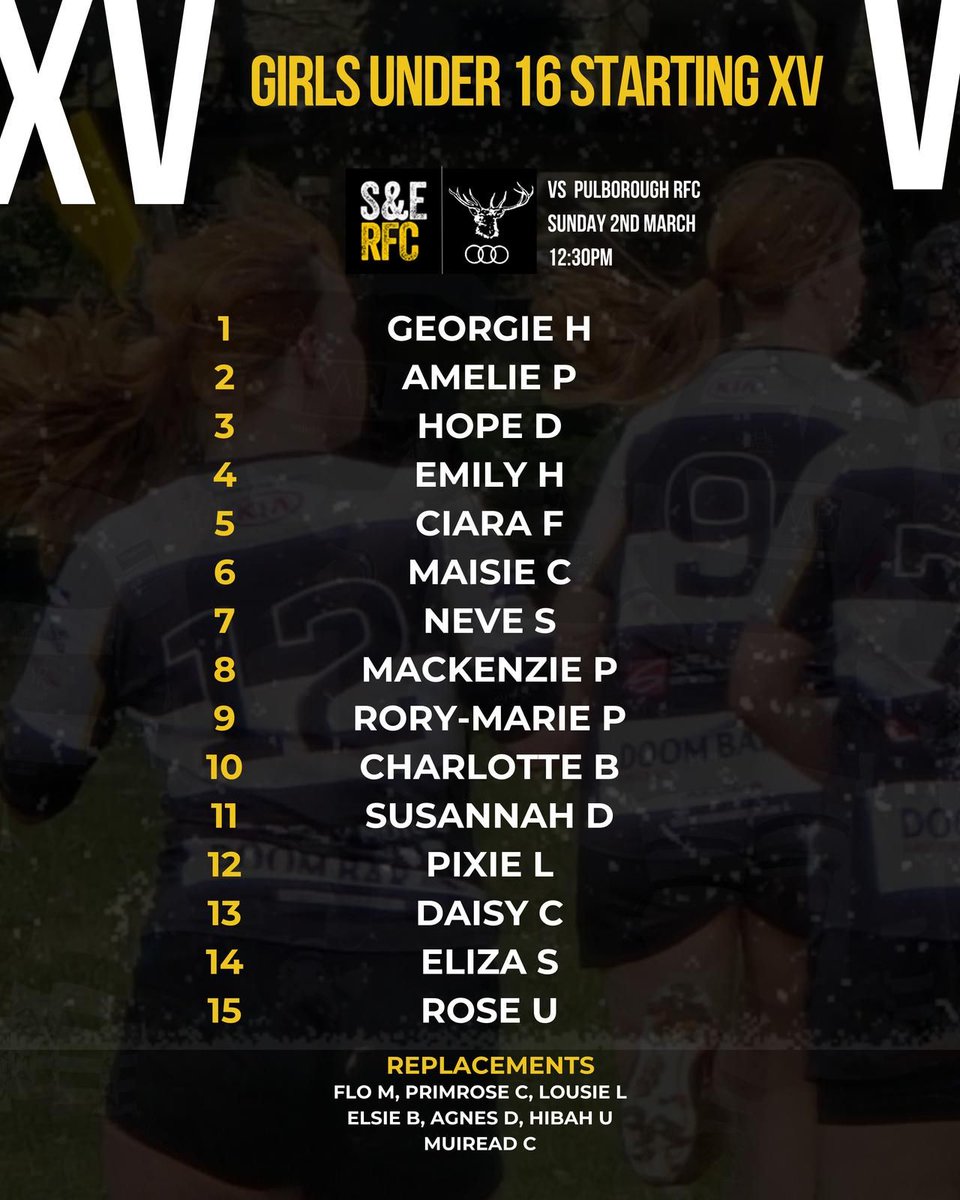 The teams are out for this weekend's fixtures ⚫️⚪️

SIX NATIONS DEAL 🍻🏉

🚨 There is a £12 Carling 4 pint jug 6 Nations special this weekend (while stocks last) 🚨

Other beers are available at £15 just ask behind the bar  🍻