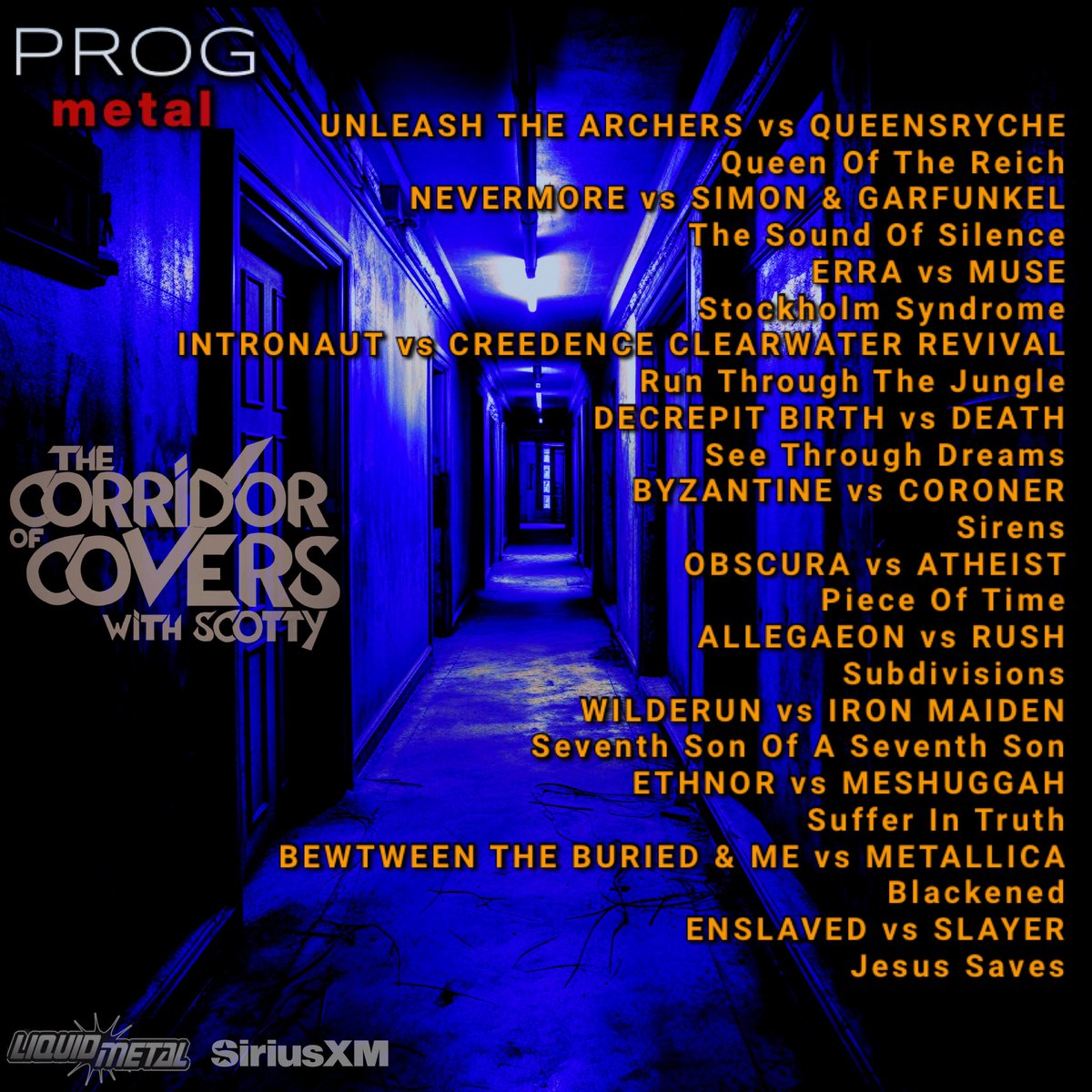SiriusXM Liquid Metal (@fnliquidmetal) on Twitter photo #corridorofcovers w/ @scottcrynock on <a href="/fnliquidmetal/">SiriusXM Liquid Metal</a> .. #progressivemetal 
π€π€π€
Thurs 6pET β’ Fri 2pET
Sat 10pET β’ Sun 4pET
Tues 10aET β’ Anytime in <a href="/siriusxm/">SiriusXM</a> App
#progmetal #progrock #metal #heavymetal #headbanger #metalhead #metalcovers #coversong #thrashmetal #deathmetal #corridorofcovers w/ @scottcrynock on <a href="/fnliquidmetal/">SiriusXM Liquid Metal</a> .. #progressivemetal 
π€π€π€
Thurs 6pET β’ Fri 2pET
Sat 10pET β’ Sun 4pET
Tues 10aET β’ Anytime in <a href="/siriusxm/">SiriusXM</a> App
#progmetal #progrock #metal #heavymetal #headbanger #metalhead #metalcovers #coversong #thrashmetal #deathmetal