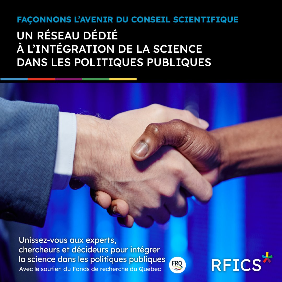 Appel aux passionné(e)s de conseil scientifique! Devenez membres du RFICS pour participer à nos activités, échanger avec vos pairs, accéder à des ressources spécialisées, assister à des discussions et partager votre expertise : bit.ly/41y9Gb2.