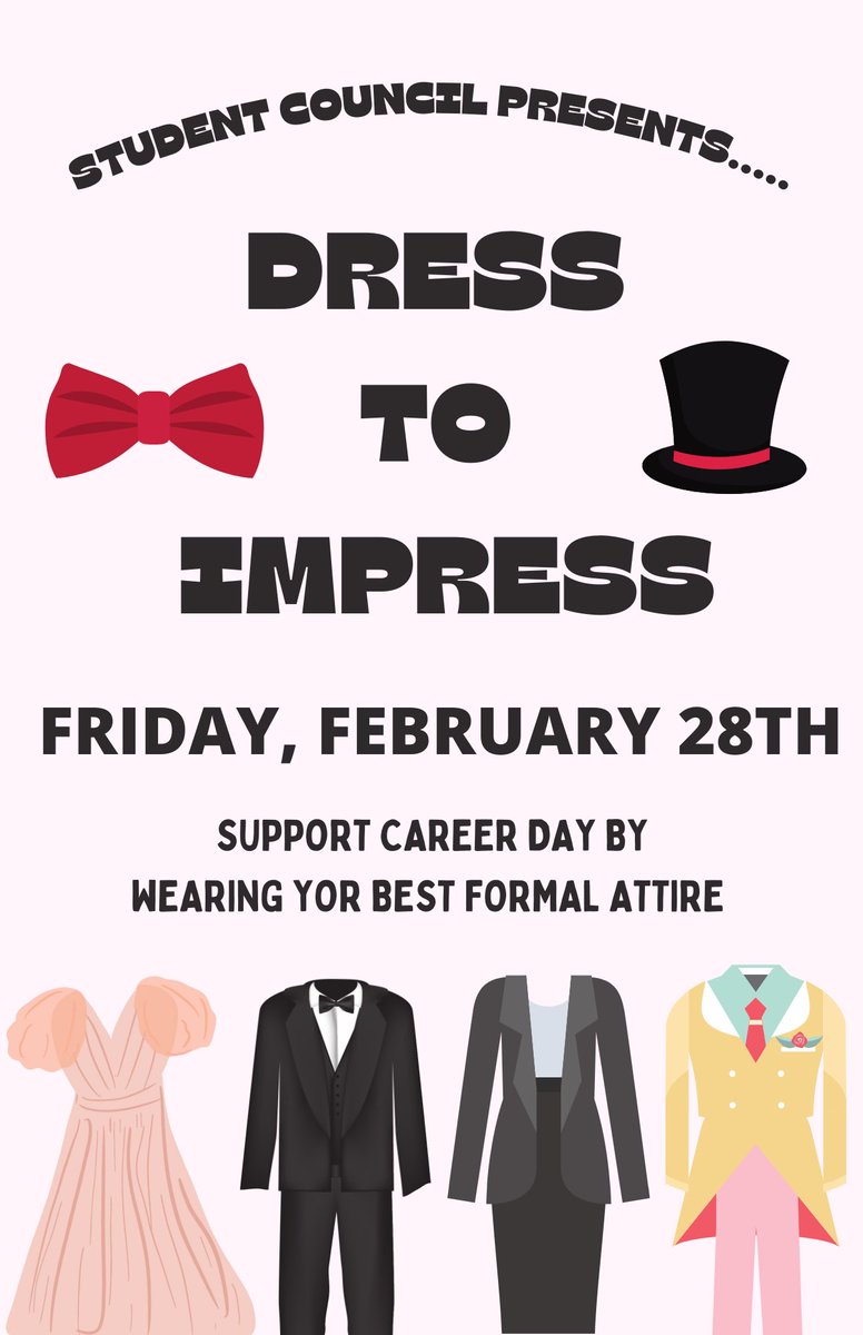 Allabouttheyet's tweet image. Career Exploration Day @MineolaMS was a SUCCESS!
👔Student Council sponsored a building wide spirit day, Dress to Impress!
And I got to share my friends with our 6th graders. Thank you ⚖️ Edwin Maldonado & 🎥 Mara Bush!
Shoutout to our Guidance Department for a great day!