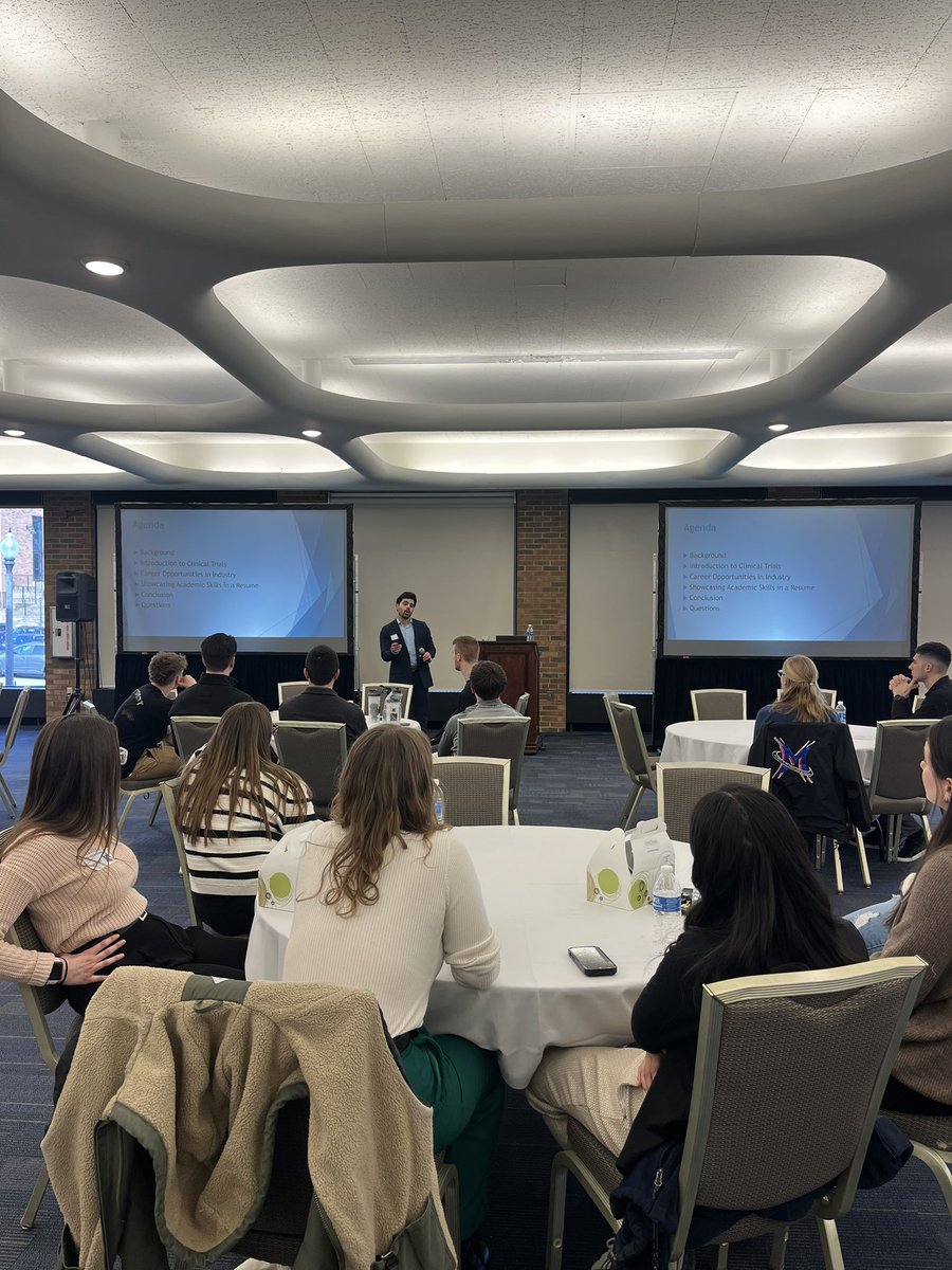 Finishing out our talks today with Joe Laudato on industry jobs!