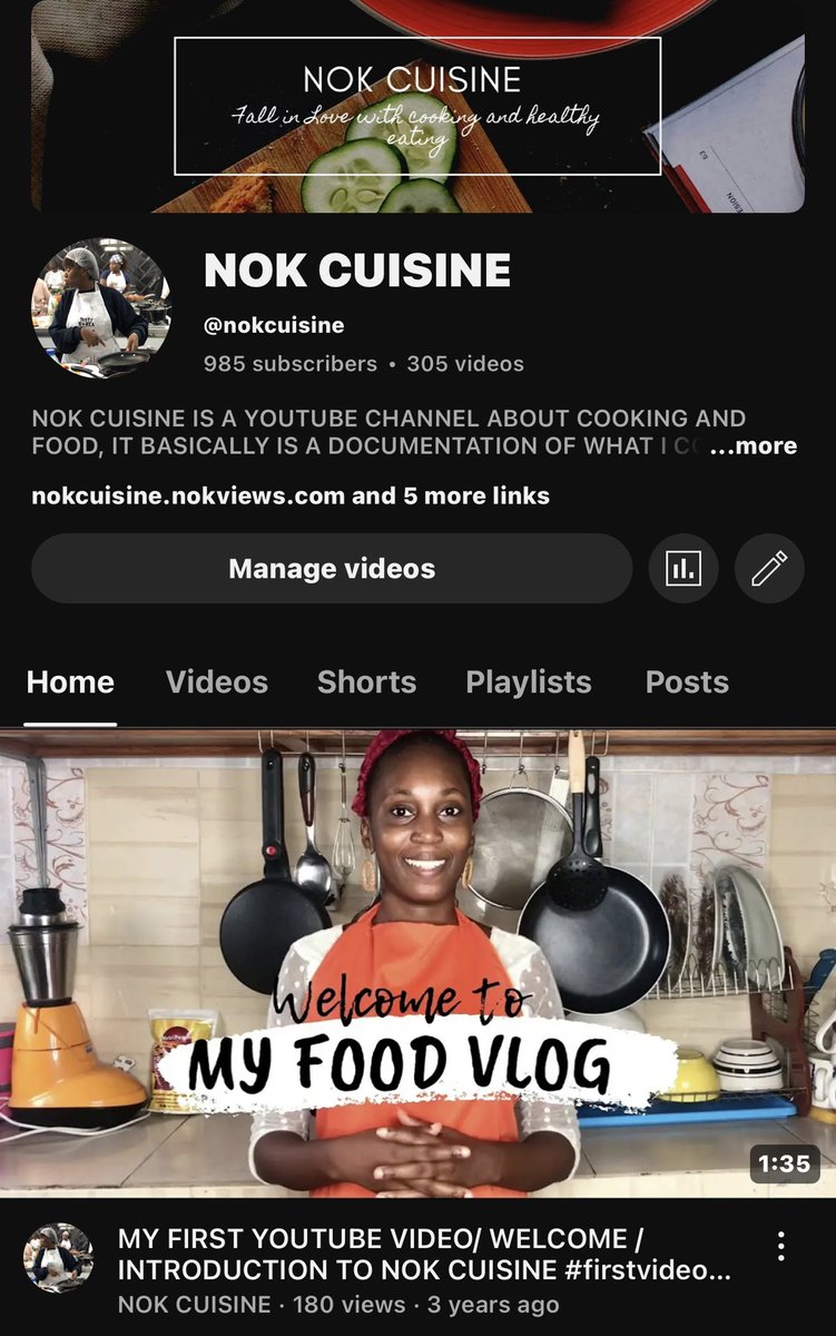 nokcuisine's tweet photo. Hi, i am Super excited, my channel needs 15 people to get to 1000 subscribers on YouTube.
Please show me support and click the link below and subscribe 👇

https://t.co/0BeEyhcWgw

#youtube #food #foodchannel #youtuber #nokcuisine #Subscribe https://t.co/1ghoaUICtj