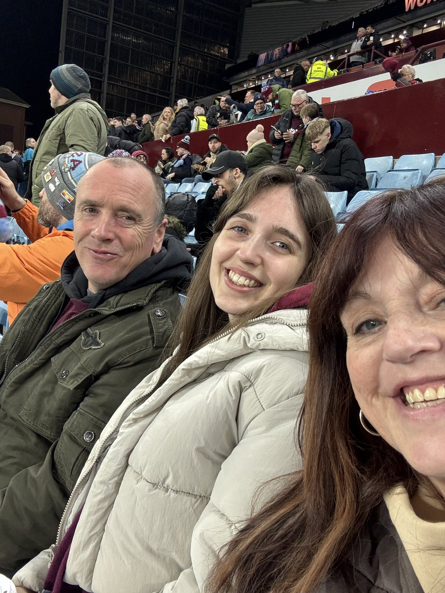 Family outing to Villa park! Come on the villa!!! #UTV #AVFC #VTID  <a href="/lynxups/">Graham 🦁</a>