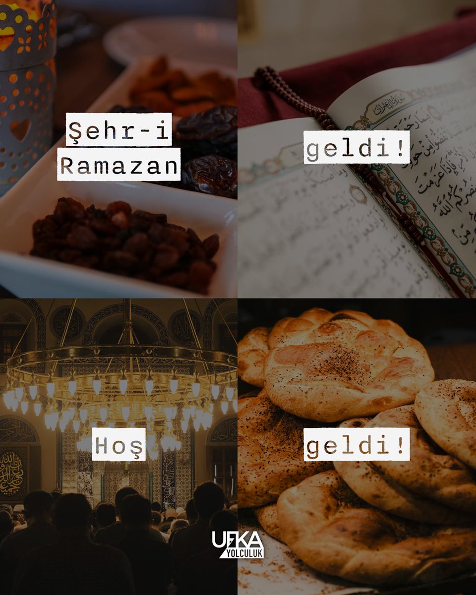 🌙 Ramazan-ı Şerif geldi, hoş geldi!
Bereketiyle, huzuruyla, dualarıyla geldi…

#UfkaYolculuk  #Ramazan