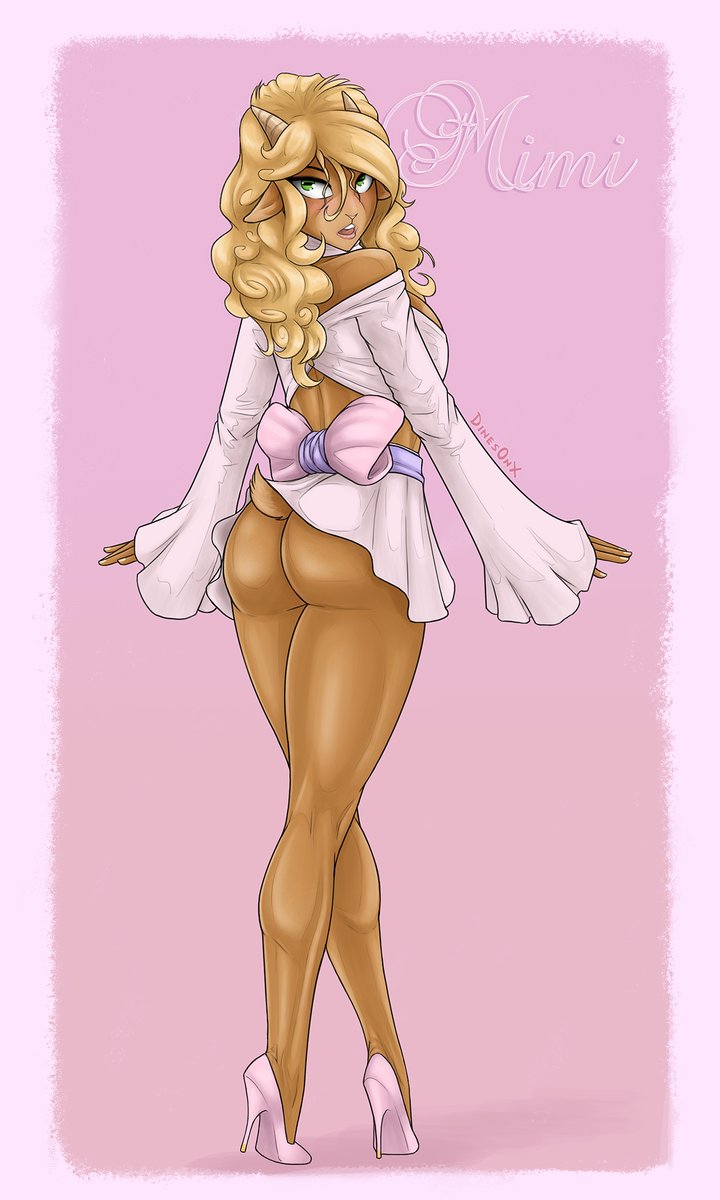 [Anthro] Yo, a new goatgirl just dropped. Mimi is a dancer, a model, and a bit of an exhibitionist.