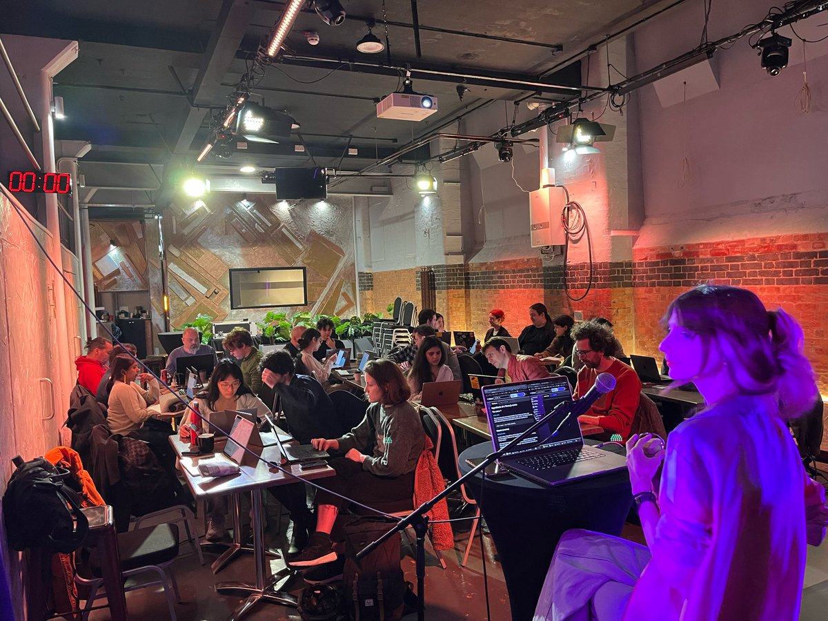 Dea Bankova (@deabankova.bsky.social) (@deabankova) on Twitter photo From last c3s <a href="/CCCraftsSpace/">c3s: Creative Coding Crafts Space</a> meetup on Sat; love how the light makes me look like a mythical creature 😆 Next event will be about quantum in the arts (yeah, casual stuff) + we've got some other really cool potential speakers. Love seeing this space grow, thank you for coming 💜 From last c3s <a href="/CCCraftsSpace/">c3s: Creative Coding Crafts Space</a> meetup on Sat; love how the light makes me look like a mythical creature 😆 Next event will be about quantum in the arts (yeah, casual stuff) + we've got some other really cool potential speakers. Love seeing this space grow, thank you for coming 💜