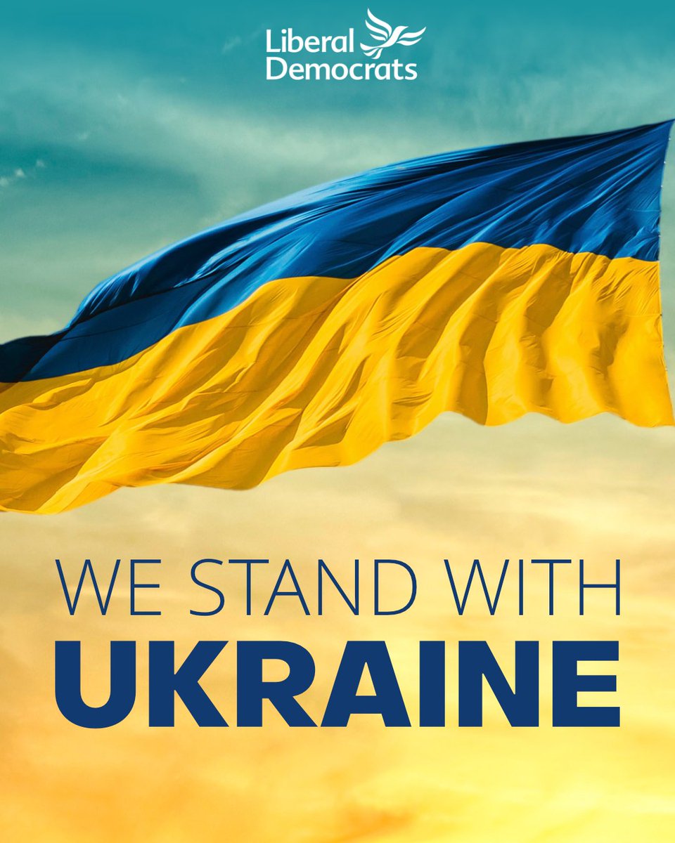 We stand with Ukraine 🇺🇦🏴󠁧󠁢󠁷󠁬󠁳󠁿🇬🇧