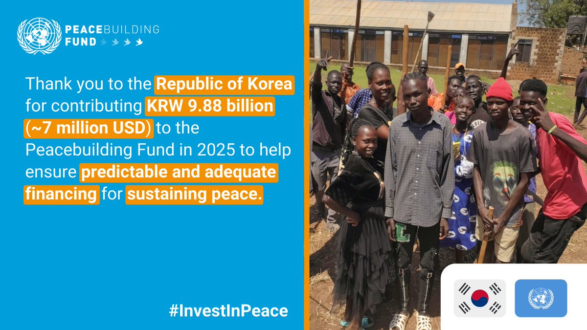 United Nations Peacebuilding and Peace Support tweet media