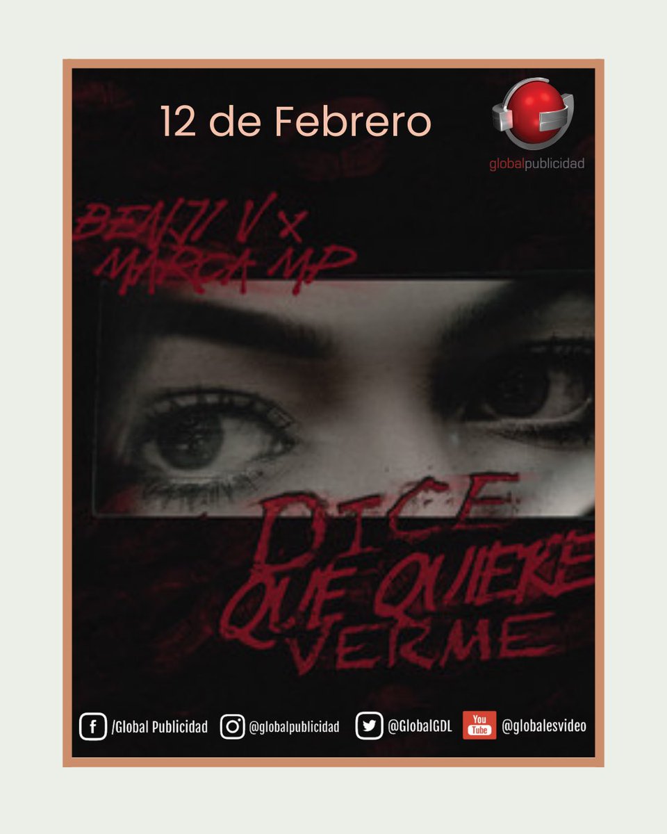 GlobalGDL's tweet photo. ¡Febrero estuvo cargado de música y creatividad!🎬✨
 Cada estreno de @GlobalPublicidad es una historia que contar. ¡Gracias por ser parte de ella!
#ProduccionesMusicales #Febrero2025 #GlobalPublicidad https://t.co/ePR6DYV7Rg