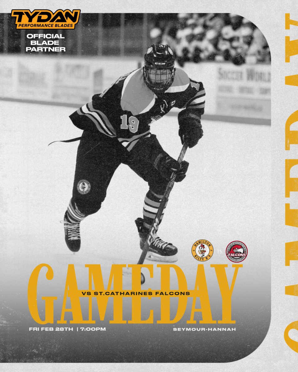 Last game of February, let's make it count!

#GOJHL | #HamONT