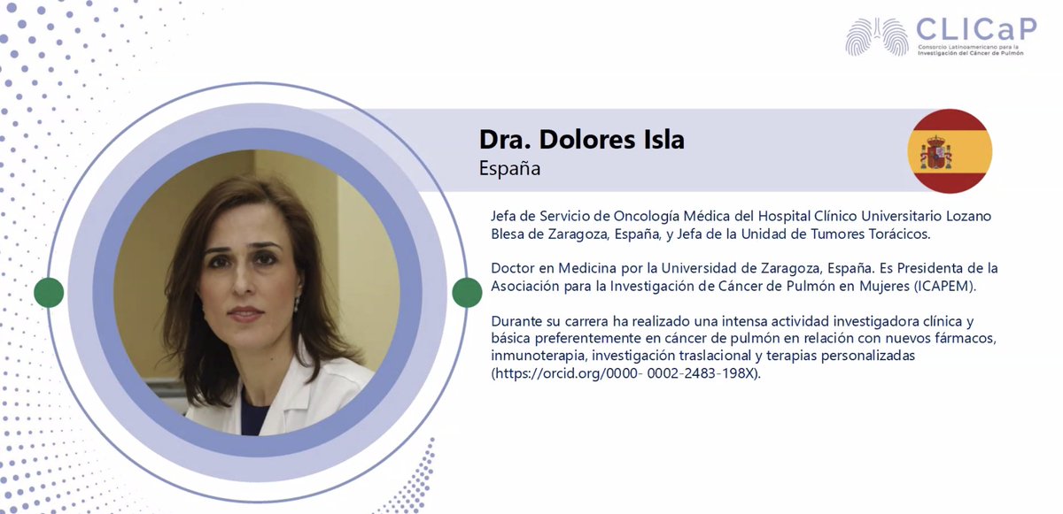 🔬 Explorando avances en mesotelioma 🫁✨

En el 4.º Congreso Iberoamericano: Lo Mejor en Cáncer de Pulmón 2024, se lleva a cabo una mesa dedicada al tratamiento de primera línea en mesotelioma. 

Únete a expertos internacionales para debatir las estrategias más efectivas.