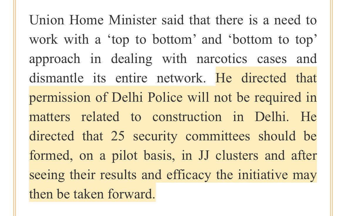 Delhi Police permission will not be required in matters related to construction in Delhi. 

#DelhiPolice #AmitShah #Construction