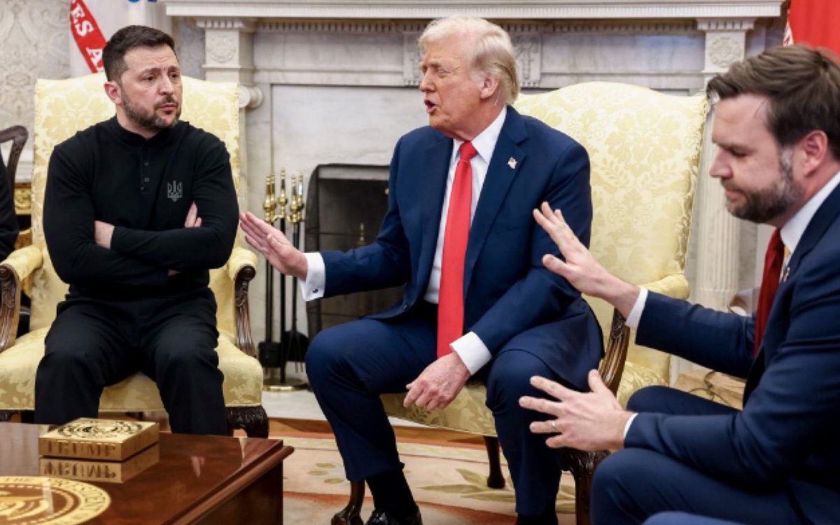 Lots of media noise about the shouting match in the Oval Office today...

... But very few seem to appreciate  how profoundly &amp; strategically damaging this is to #America's place in the world -- to its relationships, alliances, AND SECURITY.