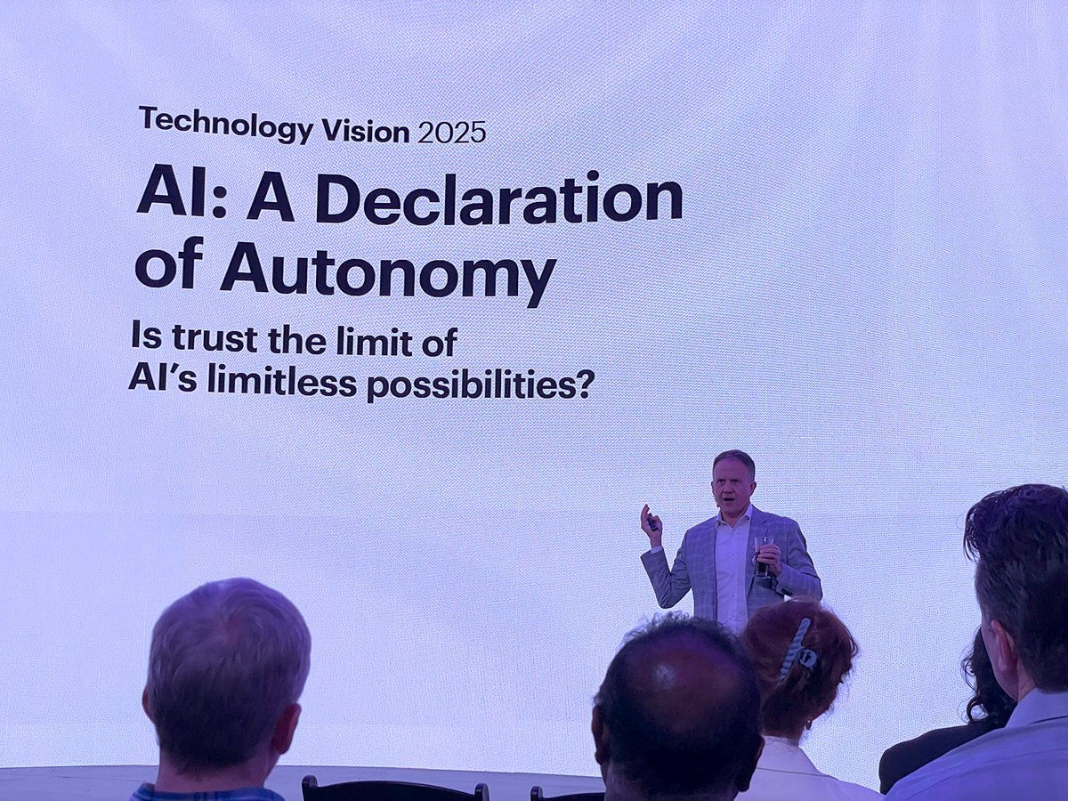 Thoroughly enjoyed the <a href="/Accenture/">Accenture</a> TECHVISION 2025 program this morning at <a href="/vu_studio/">Vū</a> Tampa Bay, featuring Adam Burden, Senior Managing Director and Global Innovation Lead at Accenture. The event was hosted by Accenture in partnership with <a href="/techtampabay/">Tampa Bay Tech</a> and Vū Tampa Bay and
