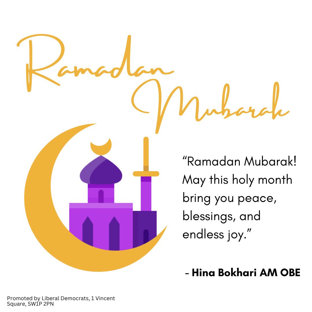 Wishing Londoners and those around the world observing this holy month, Ramadan Mubarak. #RamadanKareem