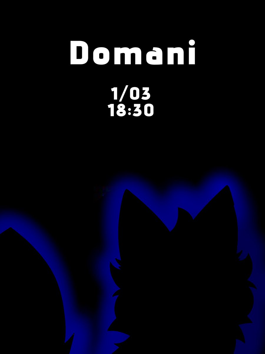 DOMANI 🔥
#twitch #vtuber