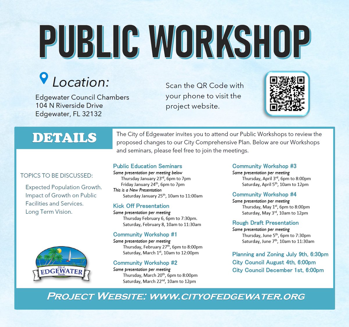 City of Edgewater,FL tweet media