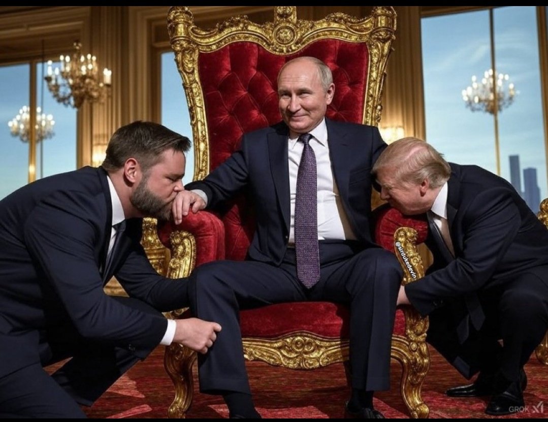 <a href="/ZelenskyyUa/">Volodymyr Zelenskyy / Володимир Зеленський</a> <a href="/POTUS/">President Donald J. Trump</a> We are grateful to our American friends. However, we know which side Trump is on.