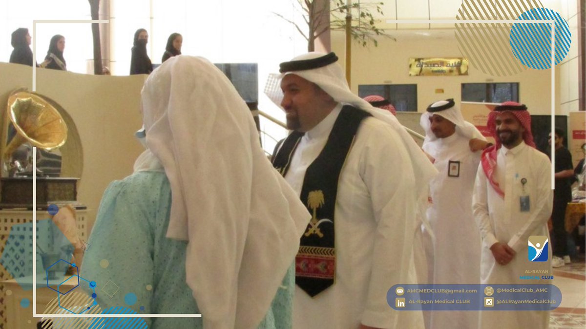 MedicalClub_AMC's tweet photo. مشاركة نادي الريان الطبي بيوم التأسيس بكل فخر واعتزاز، اختتمنا فعالية حارتنا ليوم التاسيس التي جمعت بين عبق الماضي وأصالة الحاضر، وسط أجواء مميزة وحضور رائع من أهل الحي🇸🇦✨ https://t.co/i7w0dqYLV2