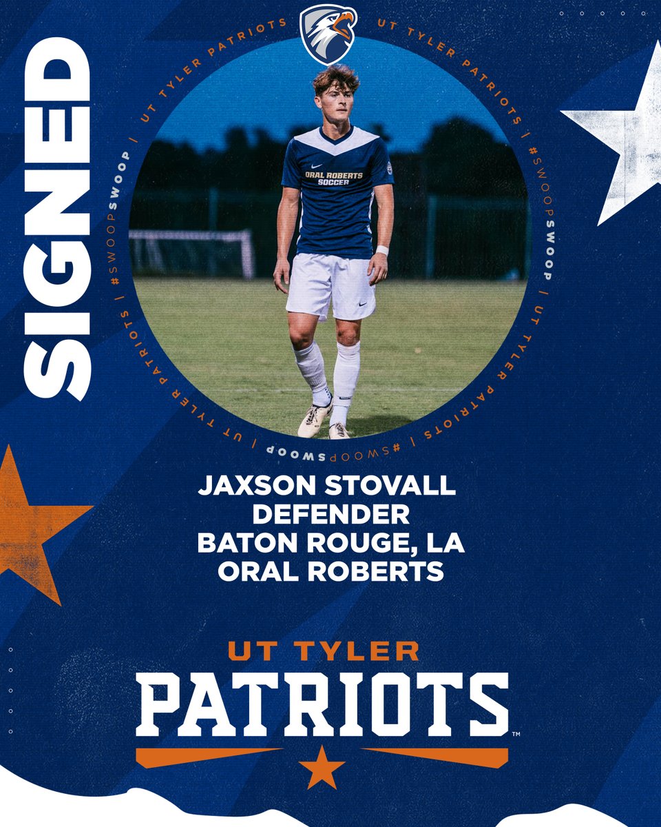 UT Tyler Patriots (@uttylerpatriots) on Twitter photo MSOC | <a href="/patriot_msoccer/">UT Tyler Men's Soccer</a> welcomes several new additions to the team, beginning with a quartet of transfers!
#SwoopSwoop MSOC | <a href="/patriot_msoccer/">UT Tyler Men's Soccer</a> welcomes several new additions to the team, beginning with a quartet of transfers!
#SwoopSwoop