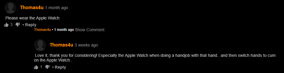 HubComments2's tweet photo. it's apparently like an actual fetish?? https://t.co/5xvrKWqPPn