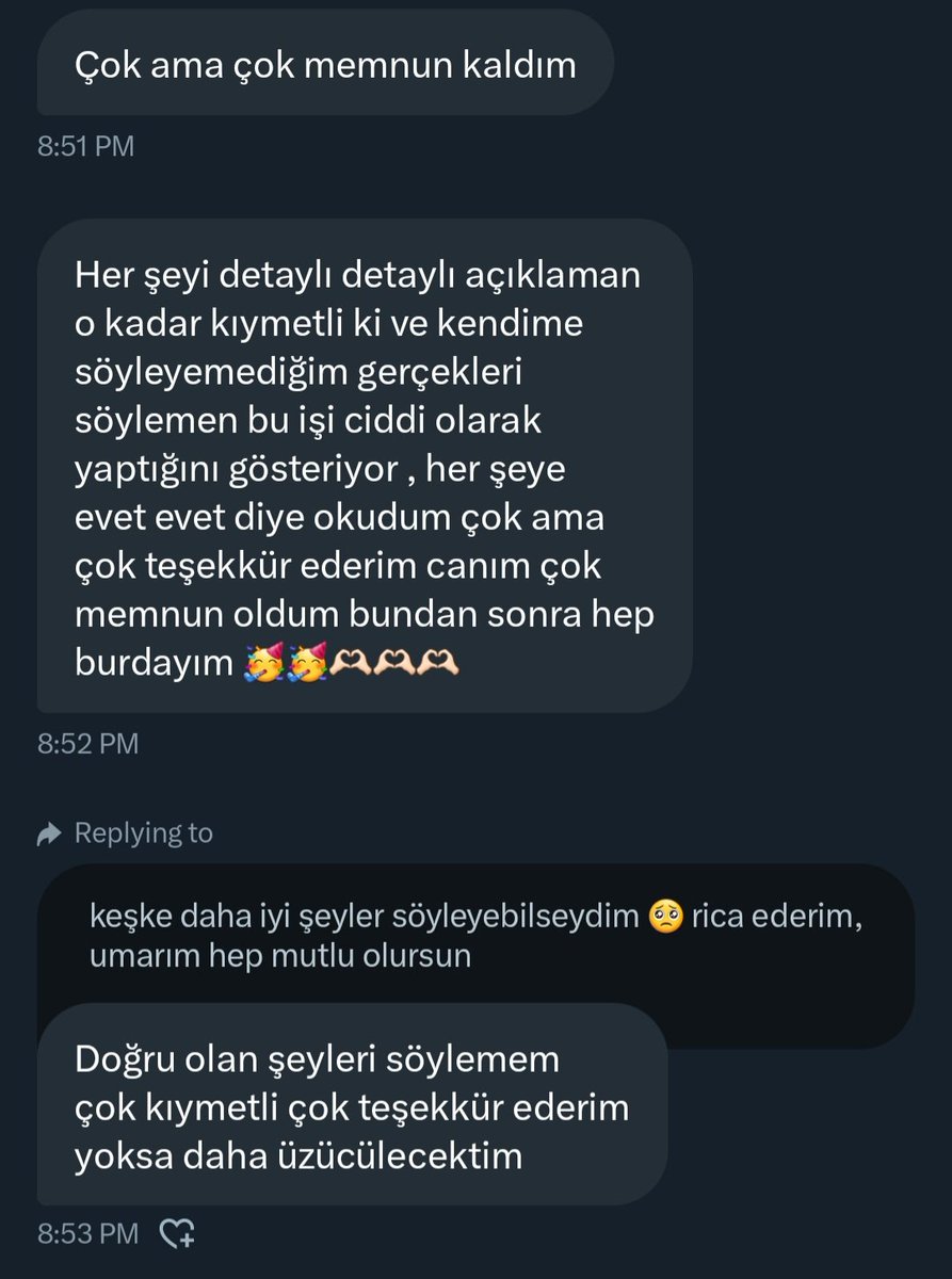 etkinlikten çok tatlı bir geri dönüş 💖