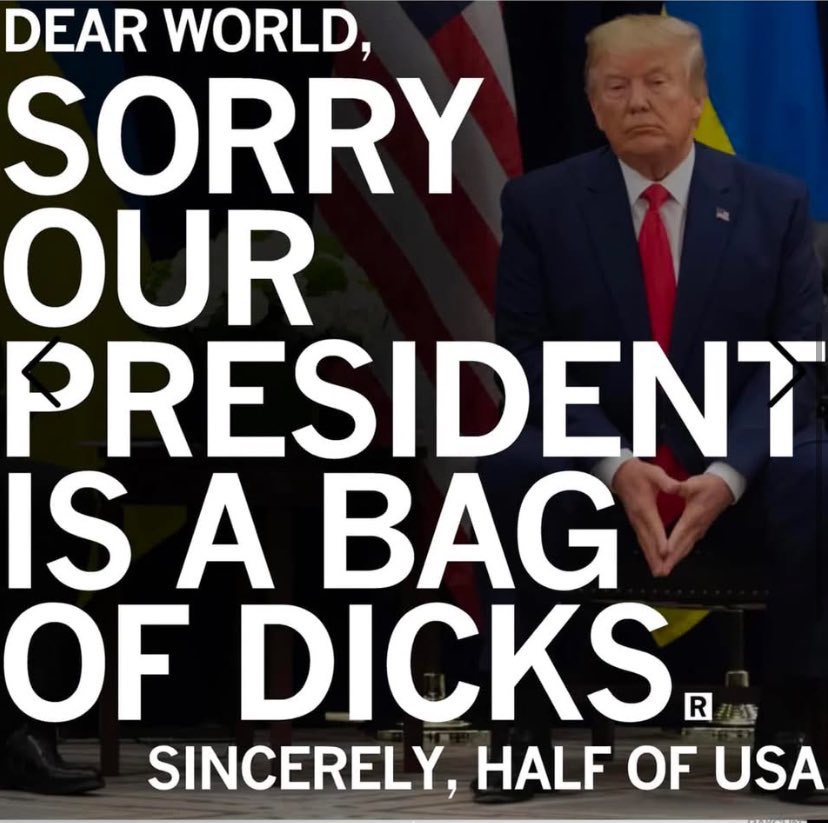 Half of us voted for the SANE Woman.