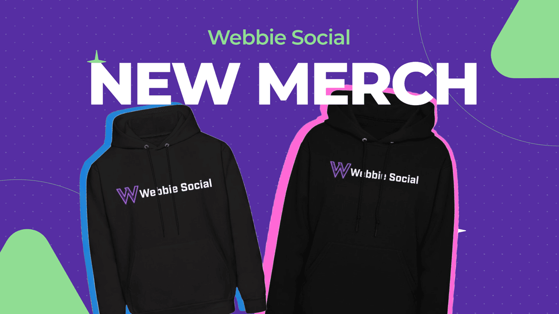 WebbieSocialApp's tweet image. 🛍️ New Merch Alert! 🛍️ Hoodies, tees, mugs &amp;amp; more – Webbie Social merch is HERE! 

➡️ Grab yours now: webbiesocial.myspreadshop.com

#WebbieSocial #CreatorMerch #Web3Style