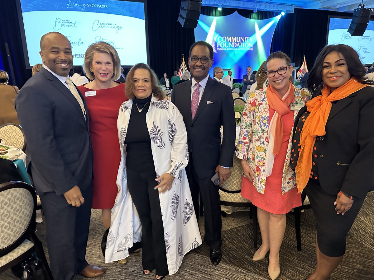 We enjoyed the 12th Annual Founders luncheon hosted by Community Foundation of Palm Beach and Martin Counties