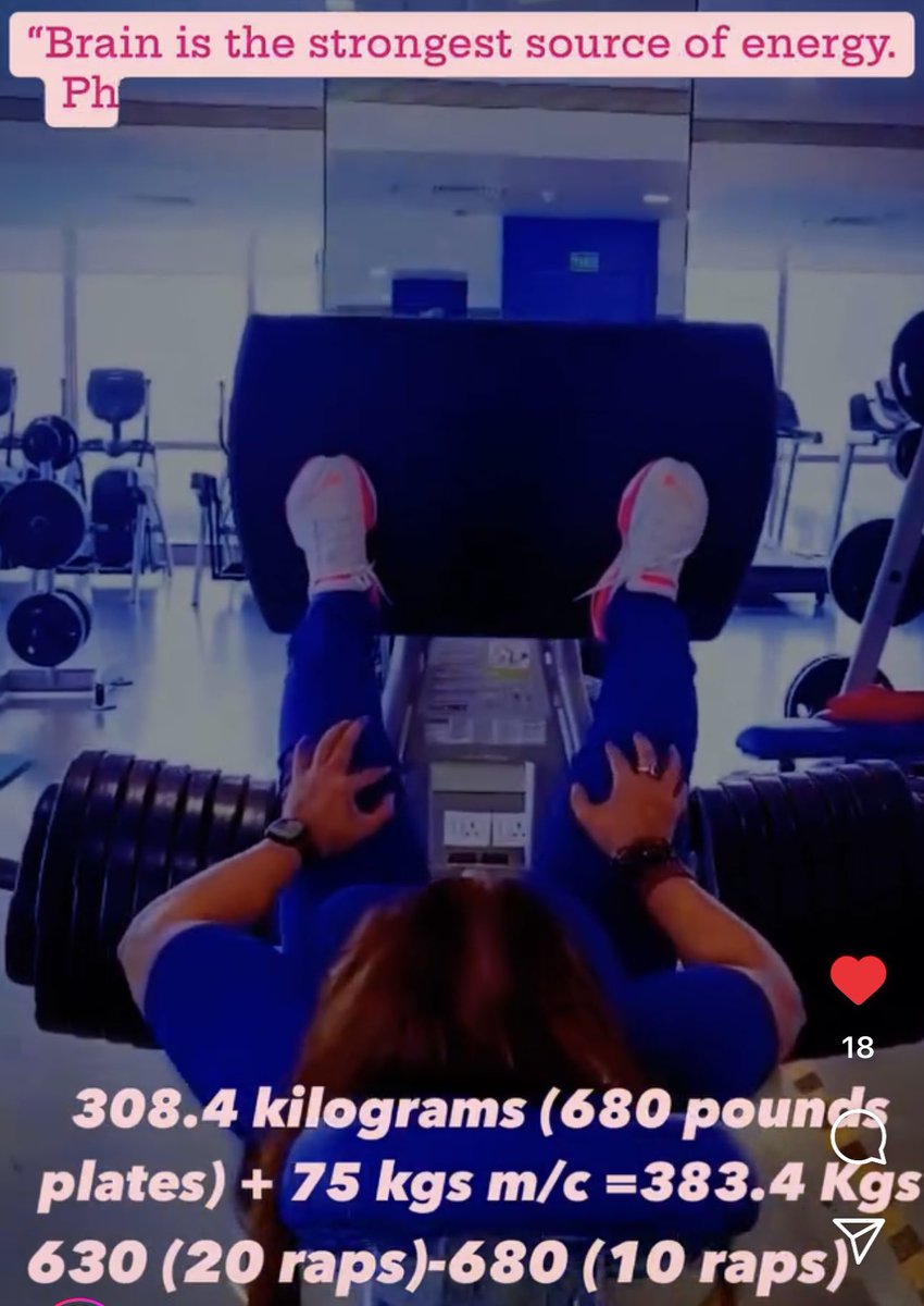 ShwetaYMahendra's tweet photo. ADDICTED TO GYM - 
CONSISTENCY AND COMMITMENT: PROGRESS WILL BE SLOW BUT FOR SURE 
“CHALLENGE YOURSELF - EVERYONE CAN DO IT” 

#obesity #obesitychallenge #gymlife #lifegoals #FitnessMotivation #fitness