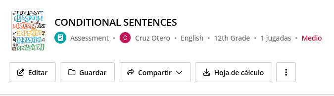¡Acabo de crear una increíble actividad de Quizizz para practicar las condicionales. Pruébala aquí: quizizz.com/join?gc=482619… ,<a href="/quizizz/">Quizizz</a> <a href="/alanacolabella/">Alana Colabella</a> #youcanwithquizizz