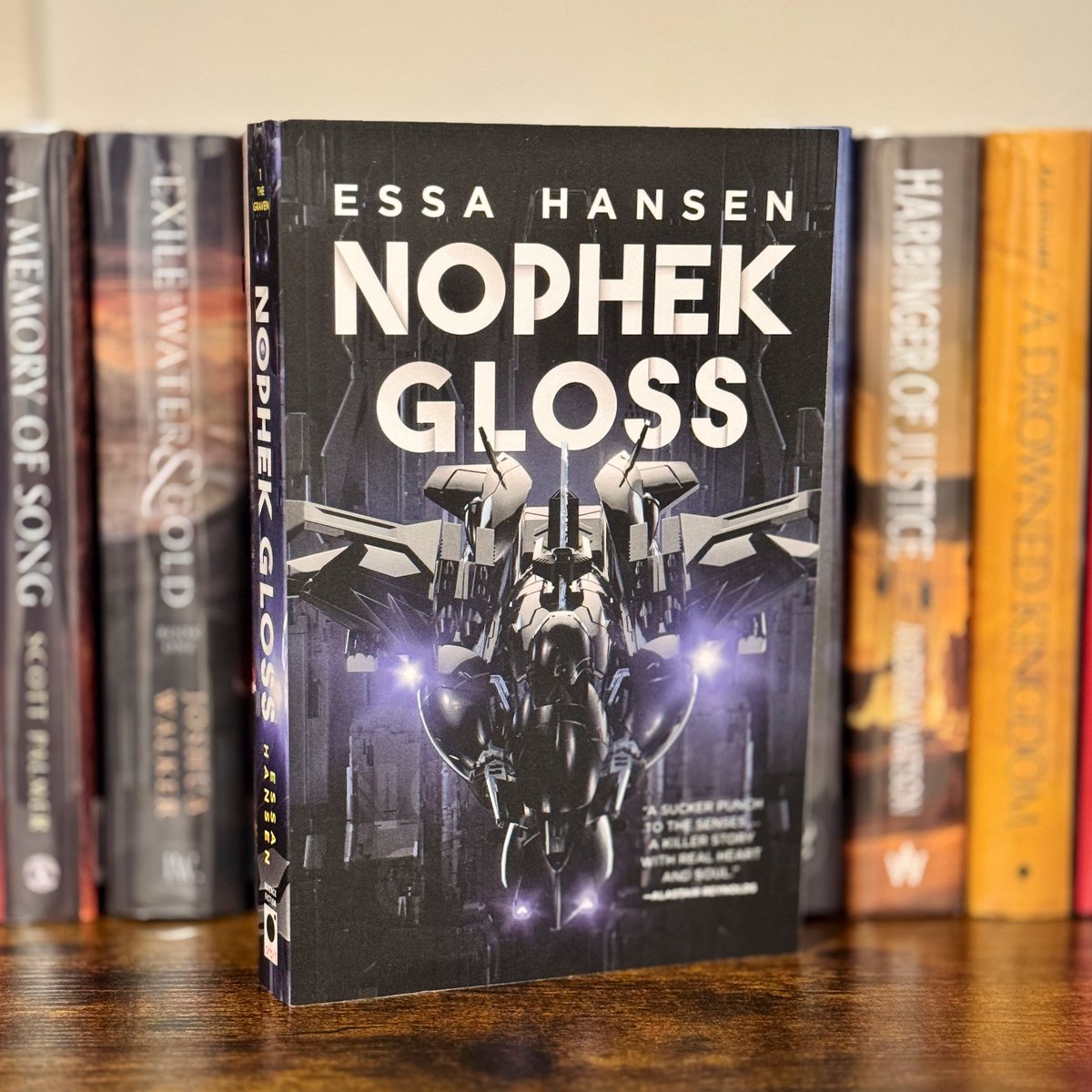 Hyped to start this trilogy from <a href="/EssaHansen/">Essa Hansen</a>, these covers are sick. #bookmail