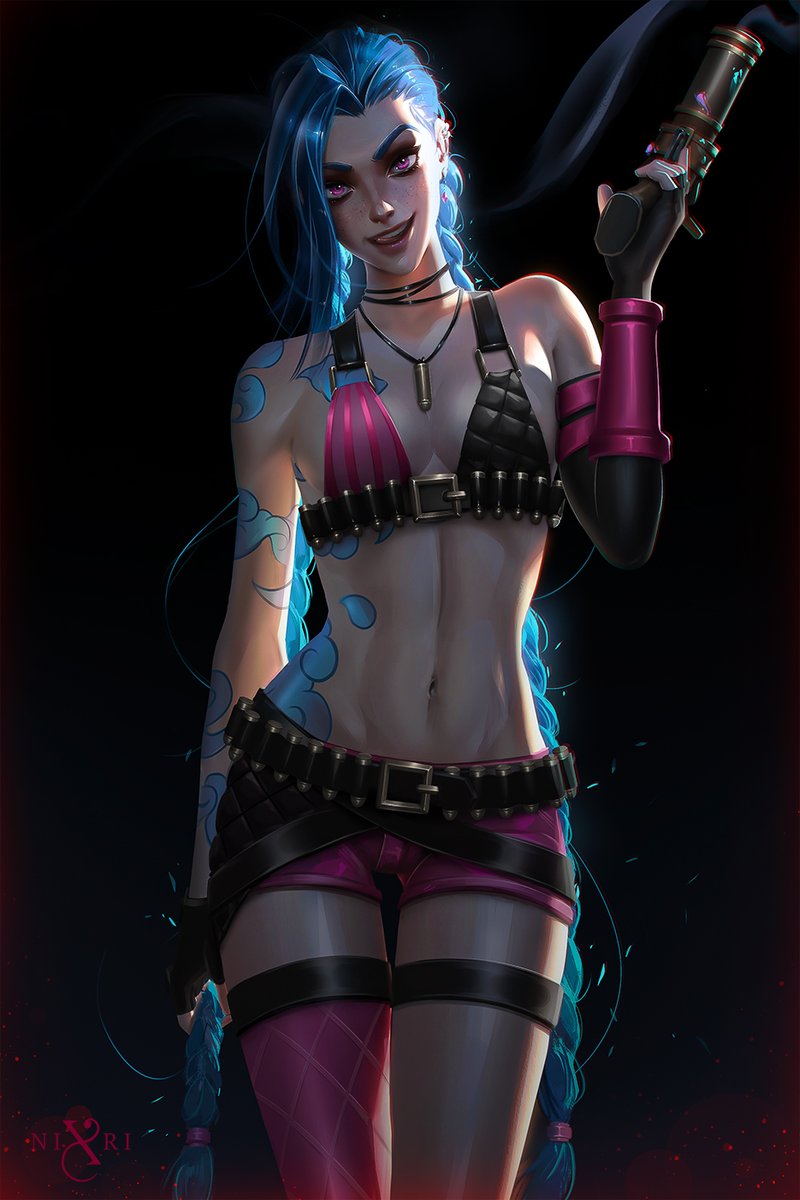 Nixri's tweet image. Jinx 
Commission for @Xeria01