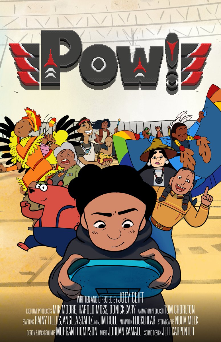 Our Pow! film festival run is starting soon and I’m so excited that I can finally talk more about this thing! Here is our poster, designed by Morgan Thompson and featuring a few of the folks who helped make this film happen. Keep following my socials for screening announcements!