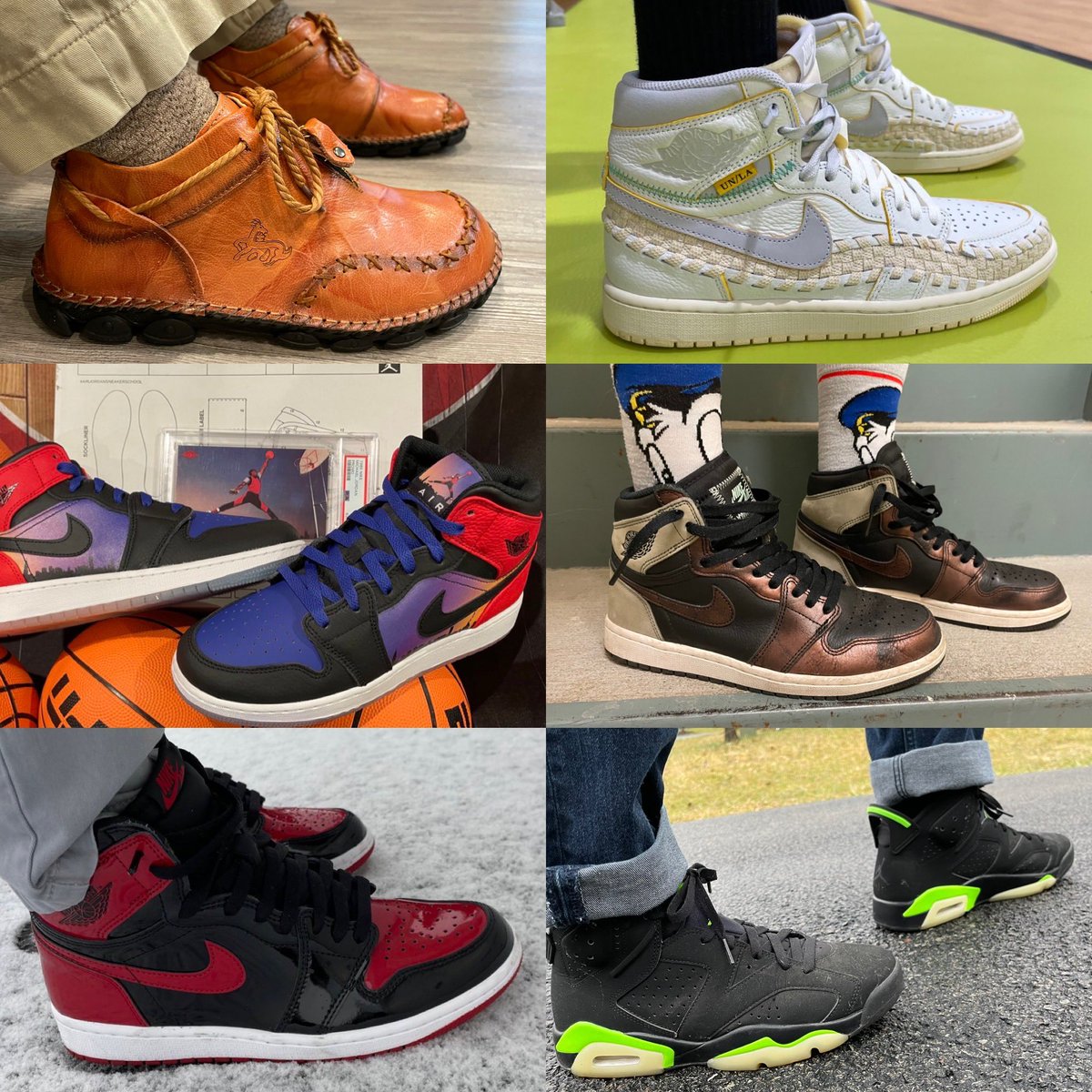 mounties777's tweet image. Today’s theme is to post a collage of the whole #BHMKOTD25, but I wanted to sneak that 1 last Jackie pair in for Black History Month. Thanks @JerLisa_Nicole for organizing &amp;amp; all you do! 💐