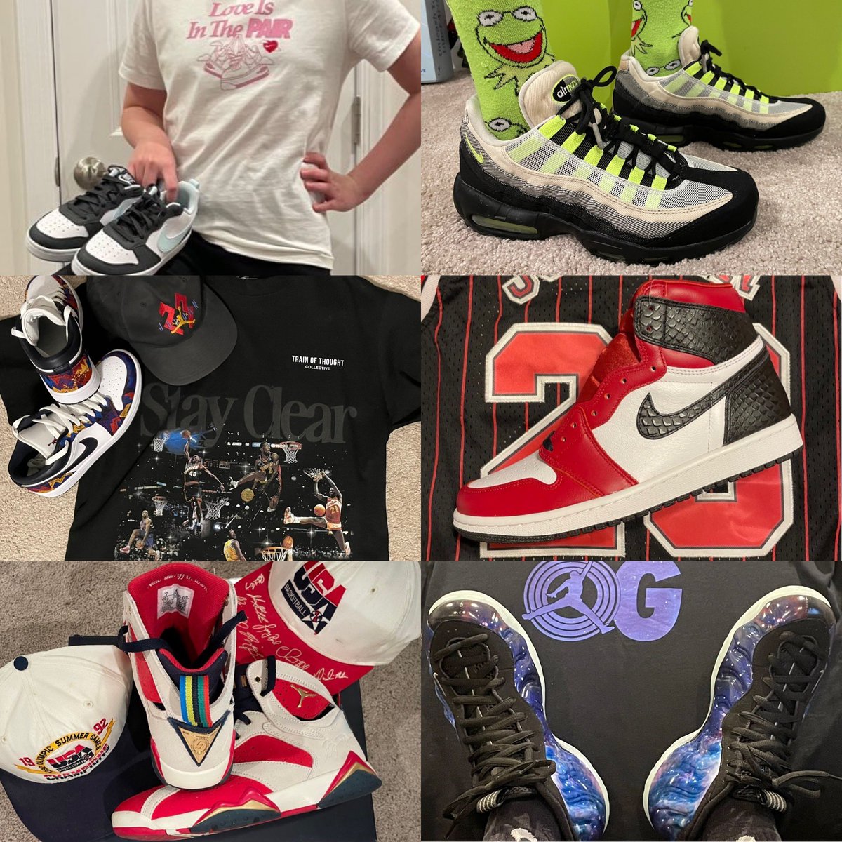 mounties777's tweet image. Today’s theme is to post a collage of the whole #BHMKOTD25, but I wanted to sneak that 1 last Jackie pair in for Black History Month. Thanks @JerLisa_Nicole for organizing &amp;amp; all you do! 💐