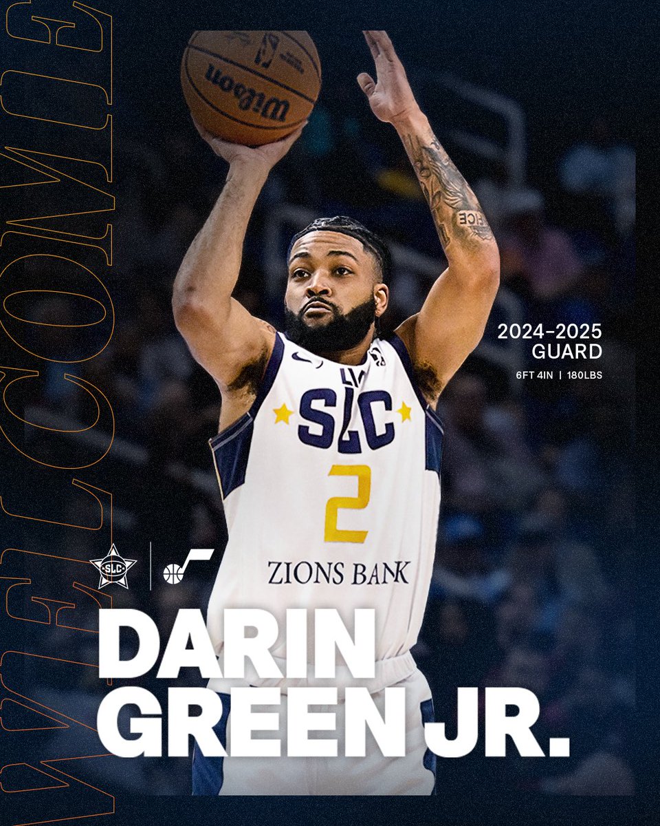 Welcome our new teammate from North Carolina, <a href="/daringreenjr/">Darin Green Jr.</a>!🌟

#ItStartsHere