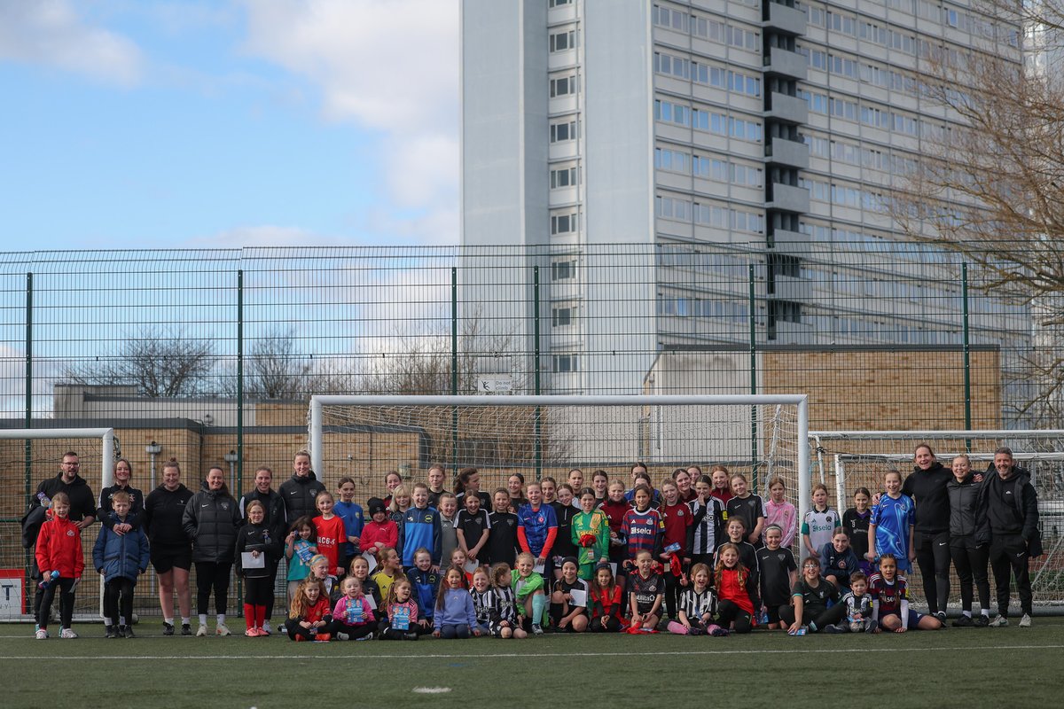 WOW!!!!!🤩 I am so proud that yesterday we had 60 girls at our first camp.
Massive thank you to everyone that came and made it possible especially Gateshead Redheugh FC and the incredible coaches, helpers and VIP guests who give the girls a day they will remember. 💕