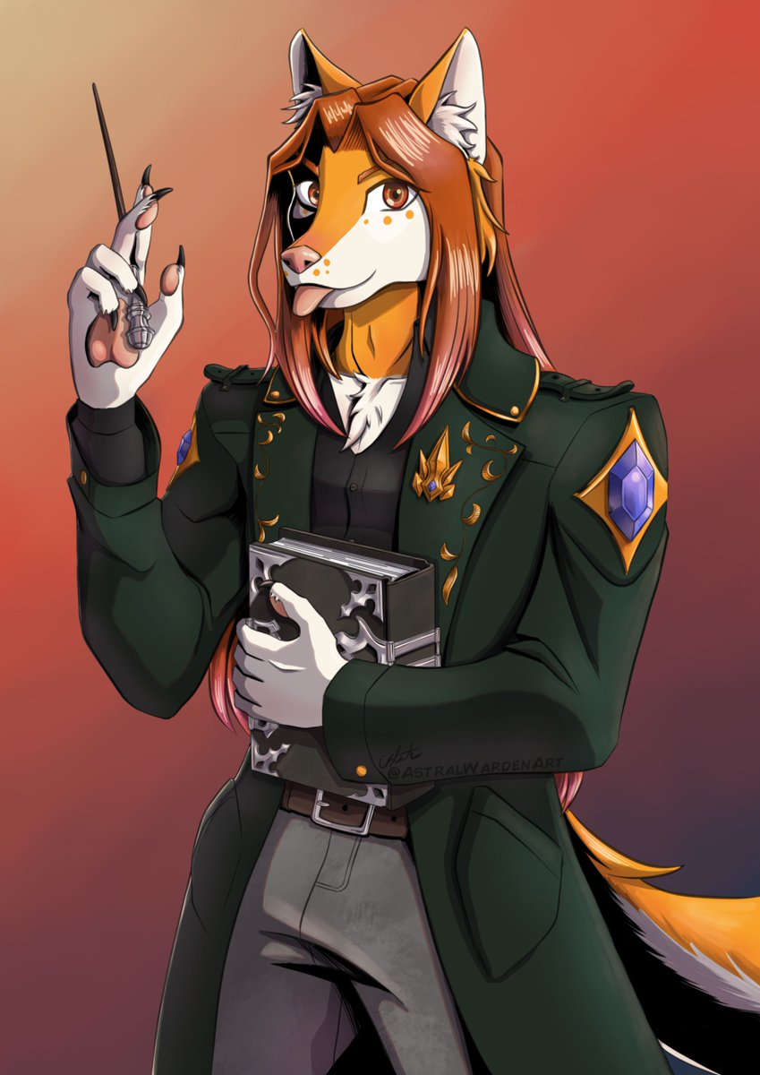 A commission piece i did for <a href="/ZannathDragmire/">Zann the Man</a>  ! I love how the lighting turned out in this one! Thank you for trusting me with your boy! :3

#Furry #furryart #furryartist #artist #art #digitalart