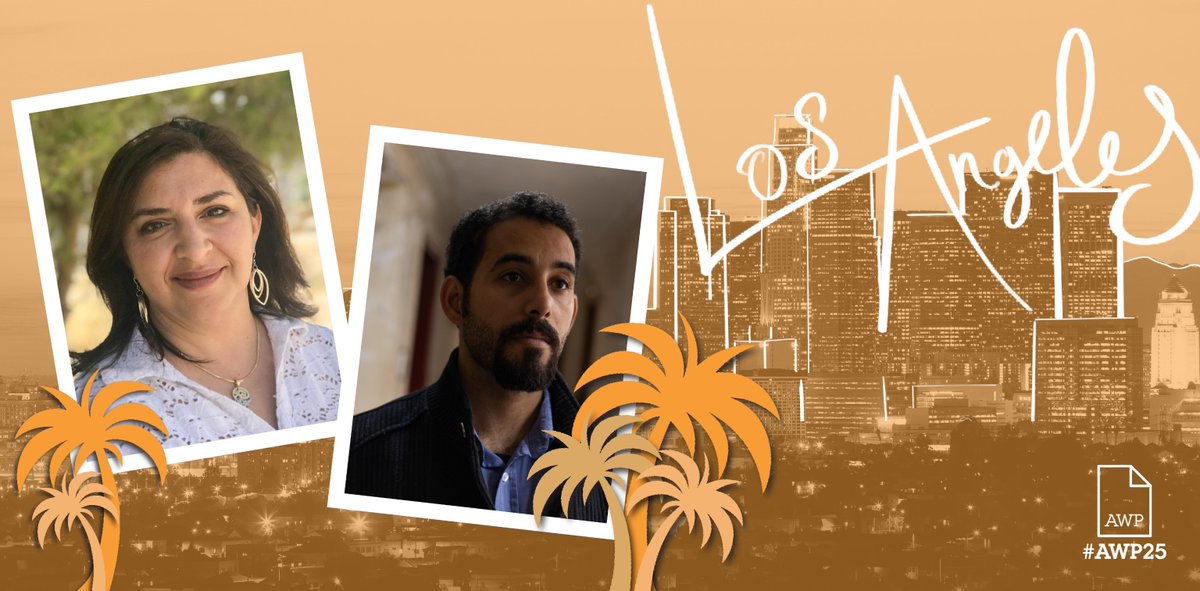 awpwriter's tweet image. “Our People Shall Live: @Mizna_ArabArt Gathers @LKTuffaha &amp;amp; @MosabAbuToha in Conversation” is coming to #AWP25 in Los Angeles, California! Read more about these panelists on our website. bit.ly/AWP25Mizna