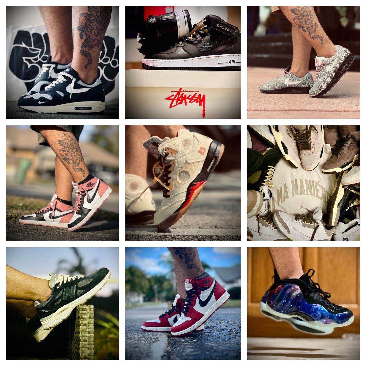 Tr3sMilagros's tweet image. #BHMKOTD25 #BHM2025 #KOTD 
 Day 28 GHETTO GARDEN
This was the hardest prompt for me because I had to learn to create a collage. Shout out to my daughters for having patience with me. And a huge THANK YOU @JerLisa_Nicole for getting me outside and wearing my collection.