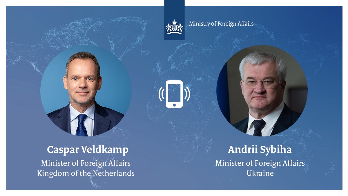 Caspar Veldkamp (@ministerbz) on Twitter photo Just spoke to my dear Ukrainian friend and colleague <a href="/andrii_sybiha/">Andrii Sybiha 🇺🇦</a>. I reiterated my full support for #Ukraine: whatever it takes, for as long as it takes. 🇳🇱🇺🇦 Just spoke to my dear Ukrainian friend and colleague <a href="/andrii_sybiha/">Andrii Sybiha 🇺🇦</a>. I reiterated my full support for #Ukraine: whatever it takes, for as long as it takes. 🇳🇱🇺🇦