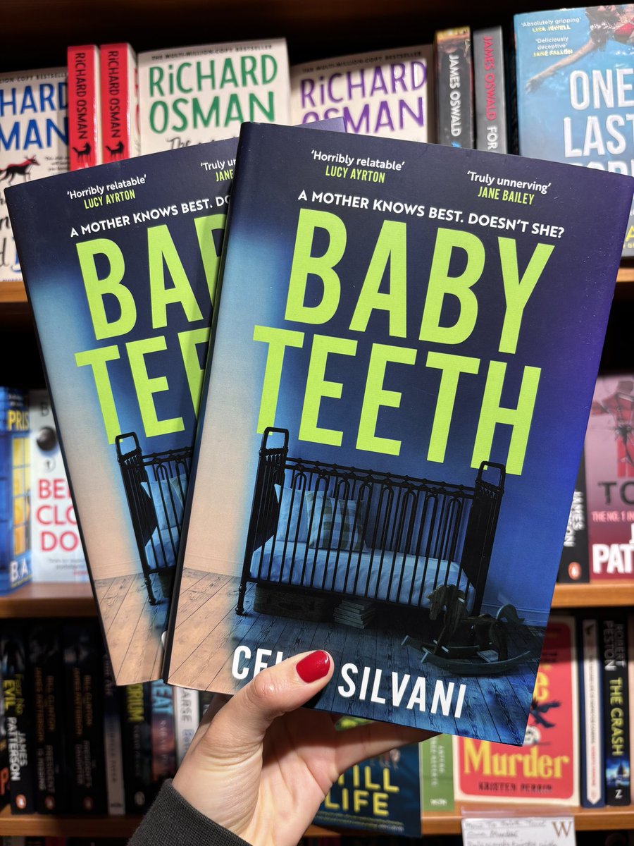 TOMORROW! In store we’ll be celebrating the wonderful @celiasilvaniauthor’s debut book “Baby teeth”. This event is completely free so feel free to pop along any time from 1:30-3:30! ❤️#books #booksbooksbooks #booktok #bookclub #newbooks #author #authorsigning #signing #events