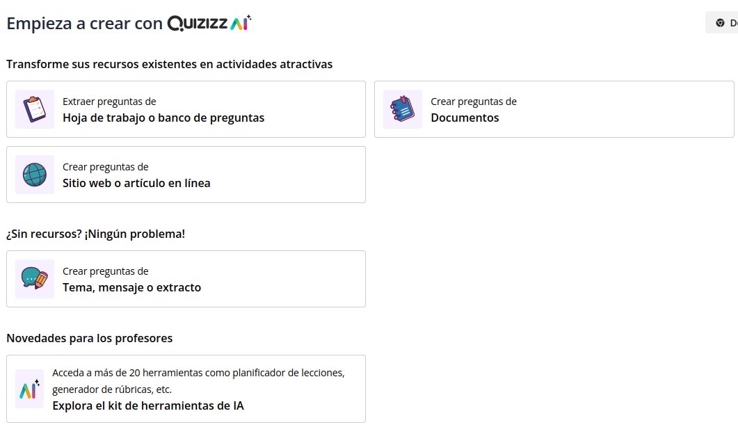 Usa la IA integrada para crear Quizizz con facilidad, <a href="/quizizz/">Quizizz</a> @alanacolabella #youcanwithquizizz